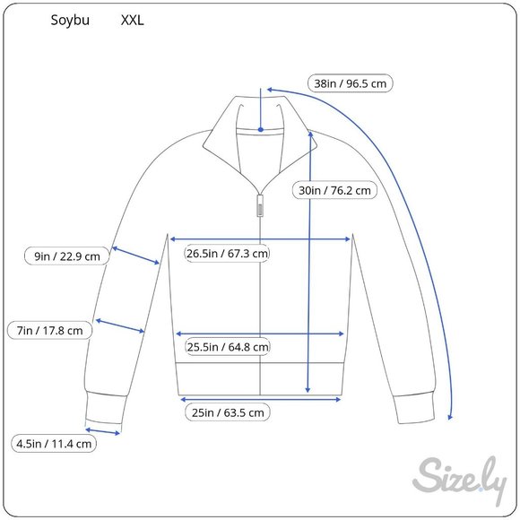 Soybu Apres Men's Dark Gray Fleece Jacket XXL NWT $50 - Picture 2 of 6